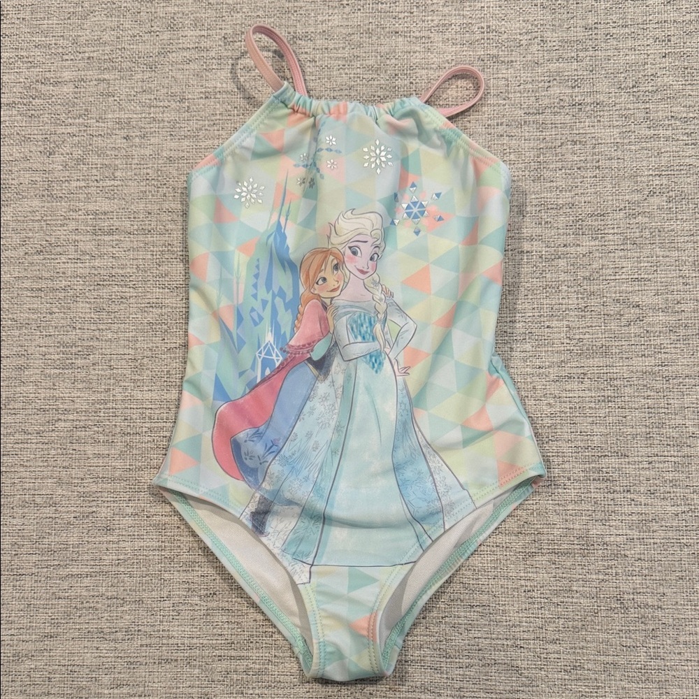 Disney Store Frozen Anna and Elsa Bathing Suit